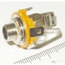 гнездо 6,3 стерео резьбовое