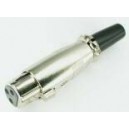 гнездо CANON "XLR" на кабель.