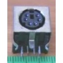 гнездо miniDIN 4-pin экран.