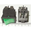 выкл.SС778 4конт. 6А  12В зел.