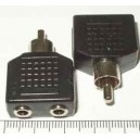 переход RCA шт.- 2*гн 3,5