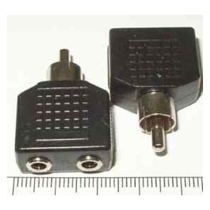 переход RCA шт.- 2*гн 3,5