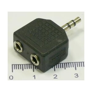 переход джек 3,5 стер.- 2*джек 3,5