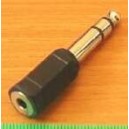 переходник 6,3 х 3,5 ( пласм.)