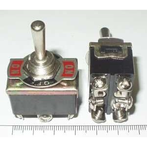 перекл. тумблер KN6C - 203 6конт.