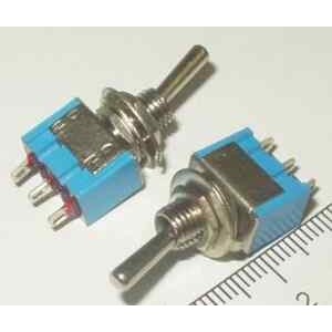 тумблер 3А*250в узкие (2-х поз) MTS-102