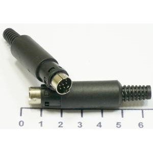 штекер mini DIN 8-pin 