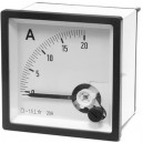 Амперметр 20А (48х48) 